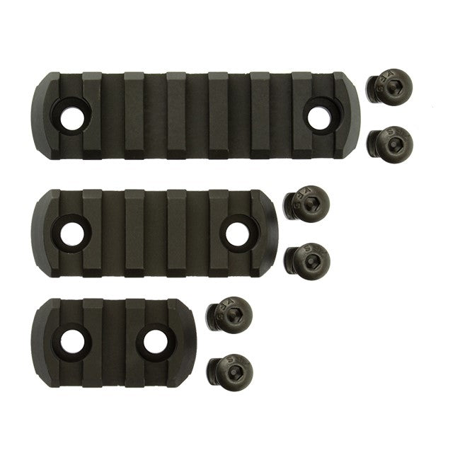 OEM M-LOK Picatinny Rail Sections - 3, 5, 7-Slot